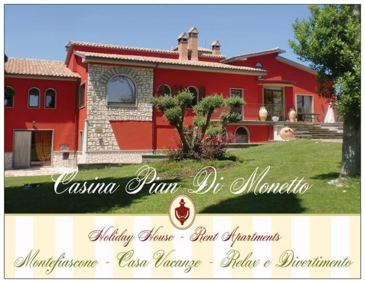 Вілла Casina Pian Di Monetto Монтеф'ясконе Екстер'єр фото