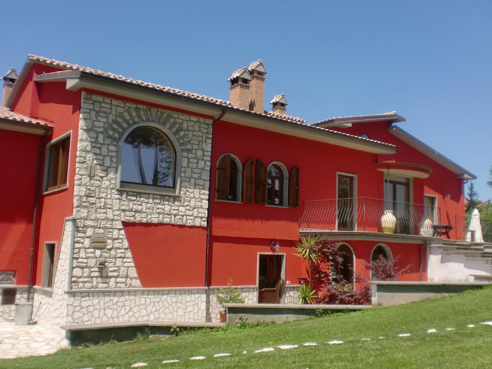 Вілла Casina Pian Di Monetto Монтеф'ясконе Екстер'єр фото